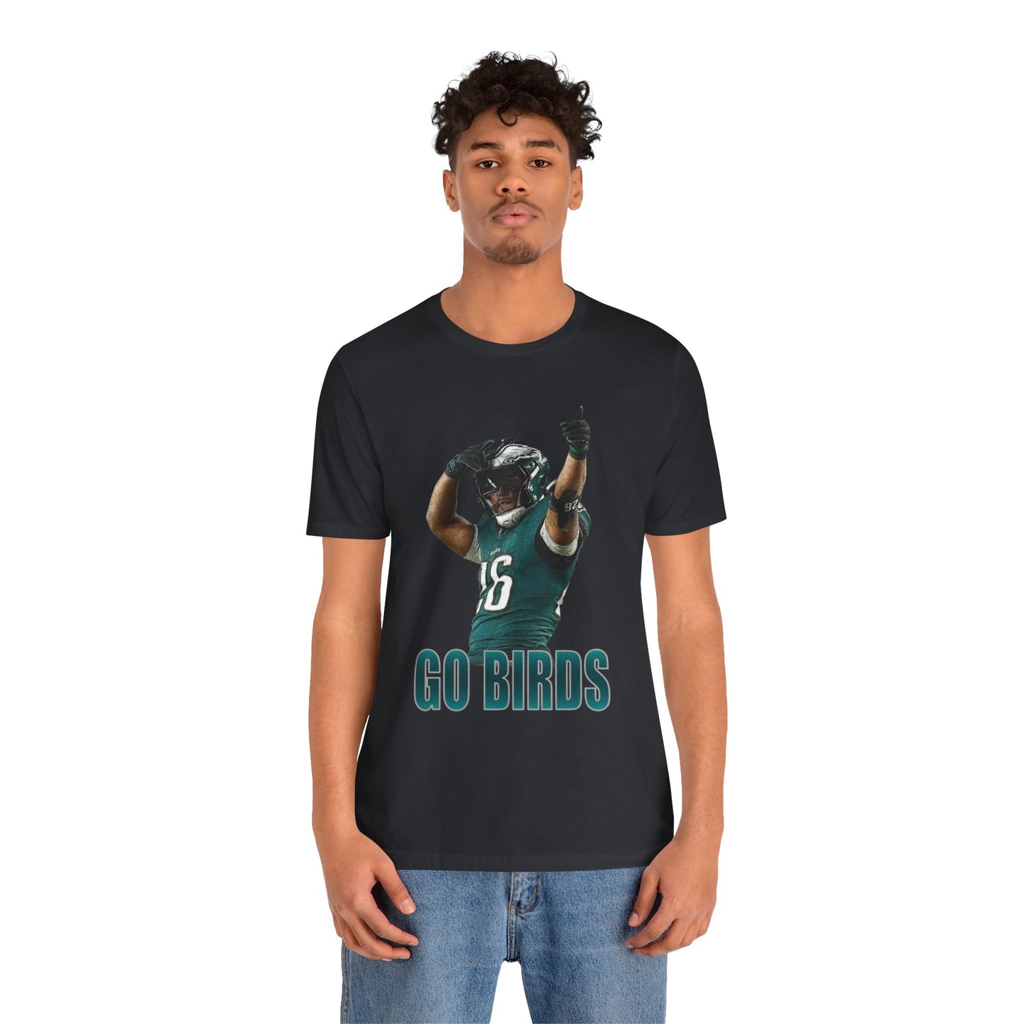 Go Birds: Philadelphia Eagles Inspired T-Shirt Featuring Saquon Barkley