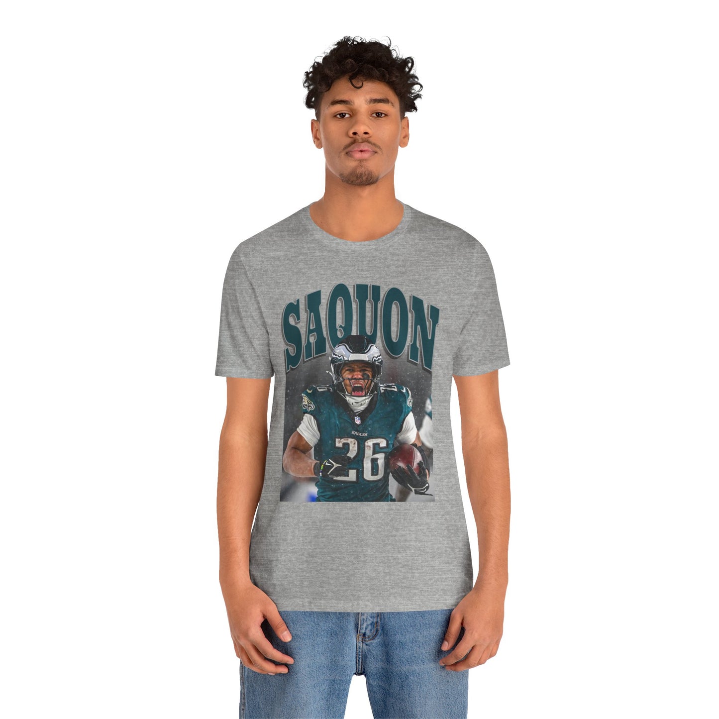 Fly Eagles Fly: Saquon in the Snow T-Shirt
